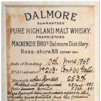 History of The Dalmore 