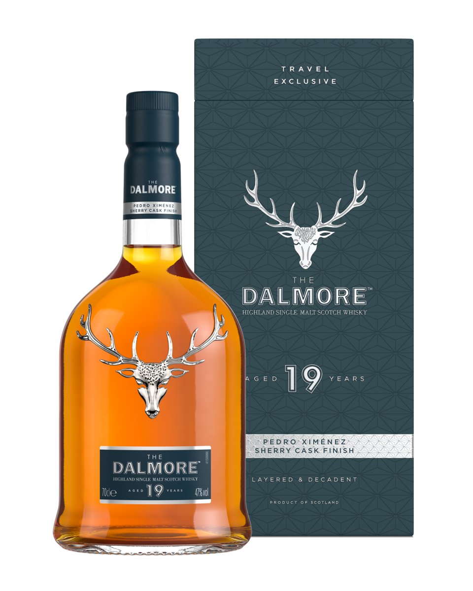 The Dalmore D19 PX Box & Bottle Transparent