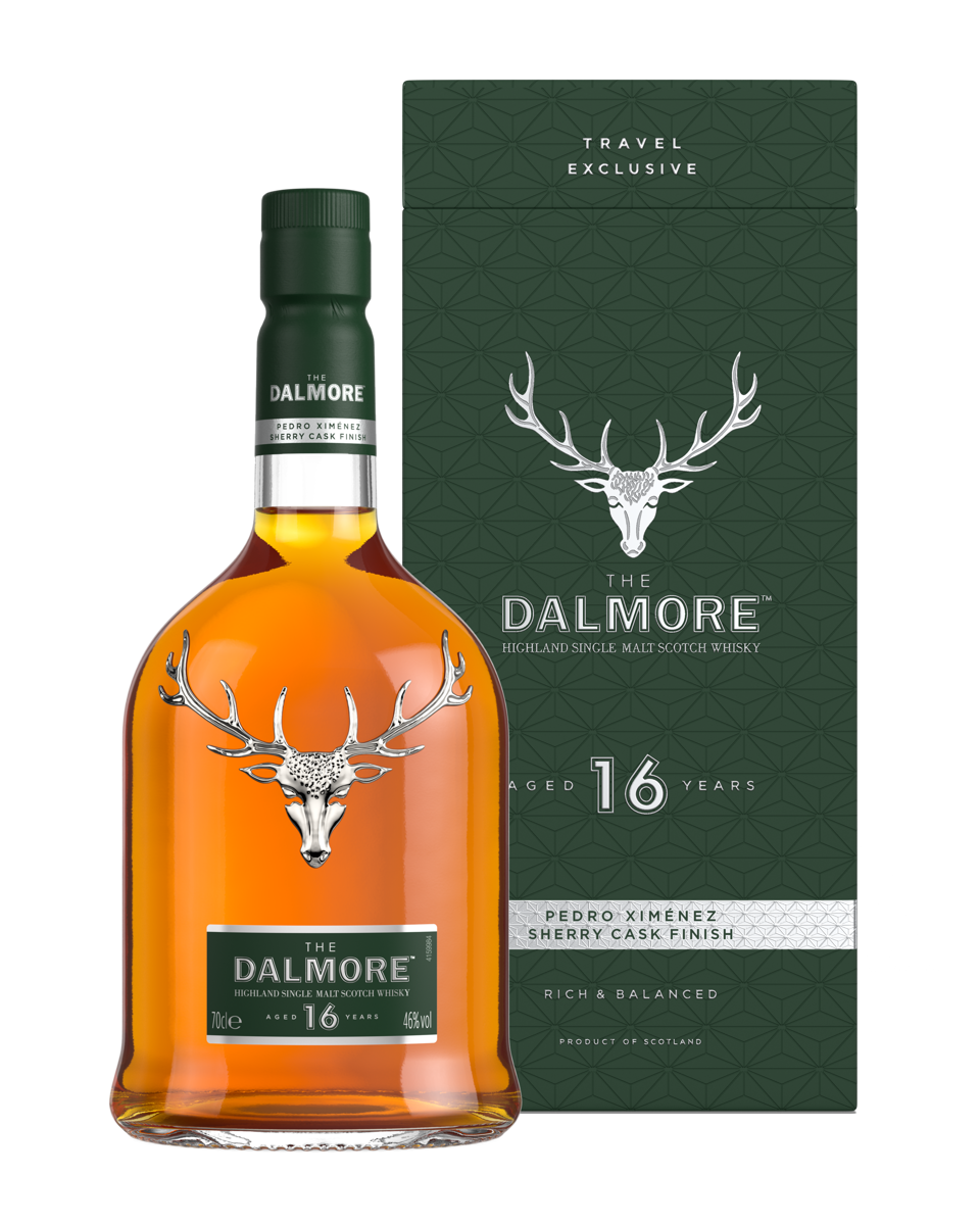 The Dalmore D16 PX Box & Bottle Transparent