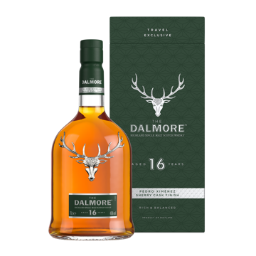 The Dalmore D16 PX Box & Bottle Transparent