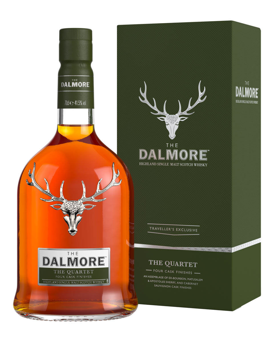 The Dalmore Ensemble Quartet 70Cl Box + Bottle